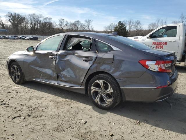 1HGCV1F40KA122631 - 2019 HONDA ACCORD EX GRAY photo 2