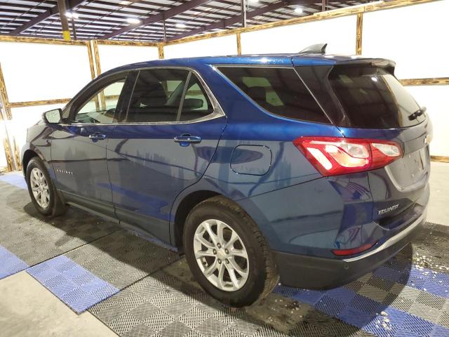 2GNAXJEV8K6267740 - 2019 CHEVROLET EQUINOX LT BLUE photo 2