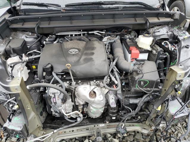 5TDGZRBH1MS554369 - 2021 TOYOTA HIGHLANDER XLE BURGUNDY photo 12