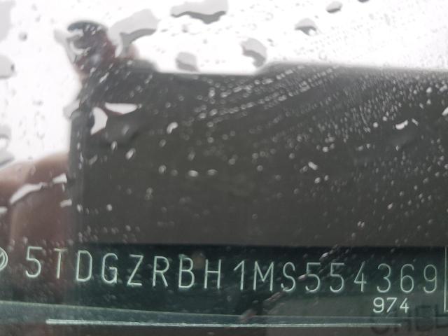 5TDGZRBH1MS554369 - 2021 TOYOTA HIGHLANDER XLE BURGUNDY photo 14