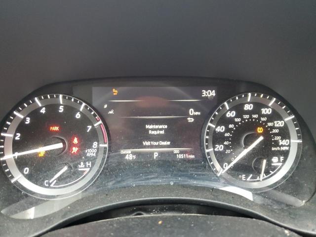 5TDGZRBH1MS554369 - 2021 TOYOTA HIGHLANDER XLE BURGUNDY photo 9