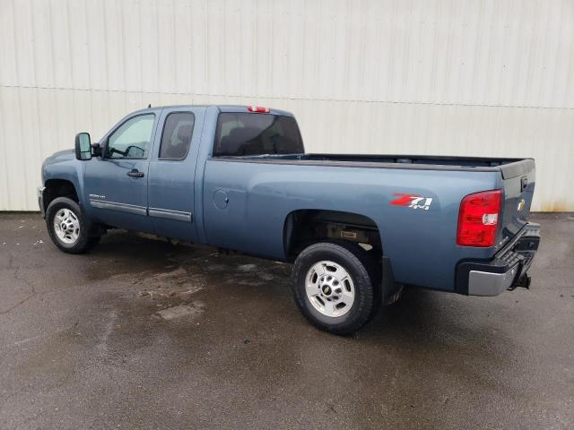 1GC2KXEG5DZ358634 - 2013 CHEVROLET SILVERADO K2500 HEAVY DUTY LT BLUE photo 2