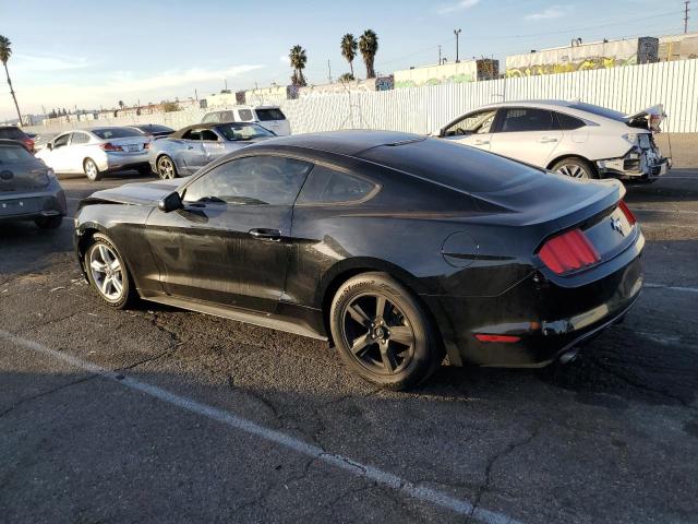 1FA6P8AM0G5316359 - 2016 FORD MUSTANG BLACK photo 2