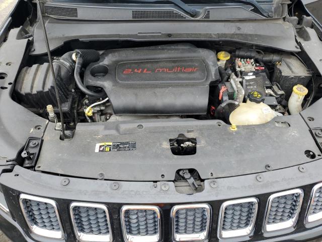 3C4NJDCB9JT435773 - 2018 JEEP COMPASS LIMITED შავი ფოტო 12