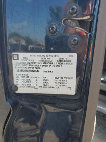 1GYEK63N06R140512 - 2006 CADILLAC ESCALADE LUXURY ლურჯი ფოტო 13