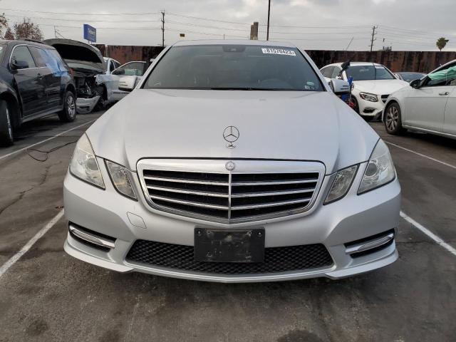 WDDHF5KB9CA605670 - 2012 MERCEDES-BENZ E 350 SILVER photo 5