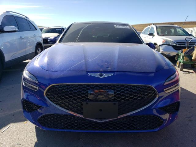 KMTG34TA6PU113019 - 2023 GENESIS G70 BASE BLUE photo 5