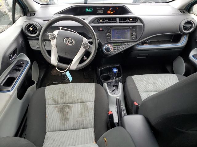 JTDKDTB33D1052745 - 2013 TOYOTA PRIUS C 青色 照片 8