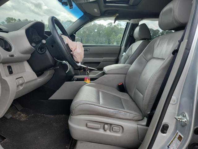 5FNYF4H54BB095997 - 2011 HONDA PILOT EXL SILVER photo 7