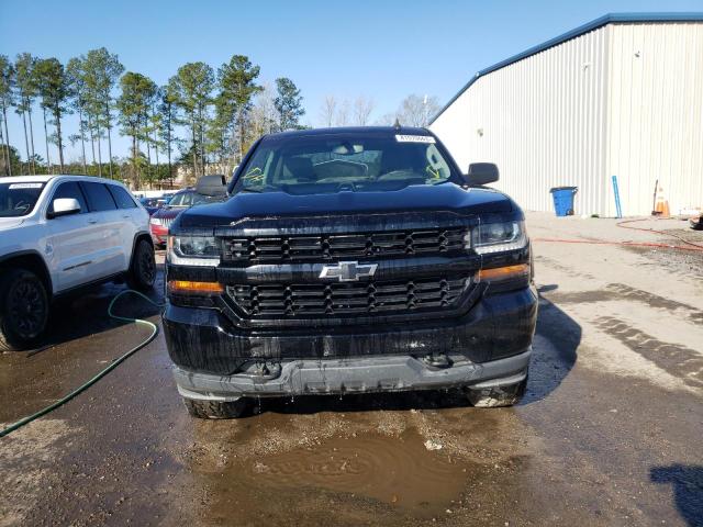 1GCRCPEC1HZ302396 - 2017 CHEVROLET SILVERADO C1500 CUSTOM BLACK photo 5