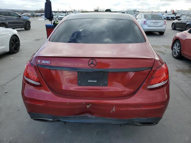 WDDZF4JB7KA513701 - 2019 MERCEDES-BENZ E 300 RED photo 6