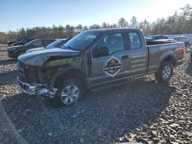 1FTFX1E50KKE74375 - 2019 FORD F150 SUPER CAB GRAY photo 1