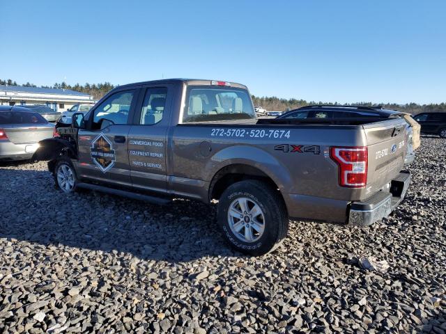 1FTFX1E50KKE74375 - 2019 FORD F150 SUPER CAB GRAY photo 2