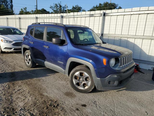ZACCJAABXHPG17718 - 2017 JEEP RENEGADE SPORT BLUE photo 4