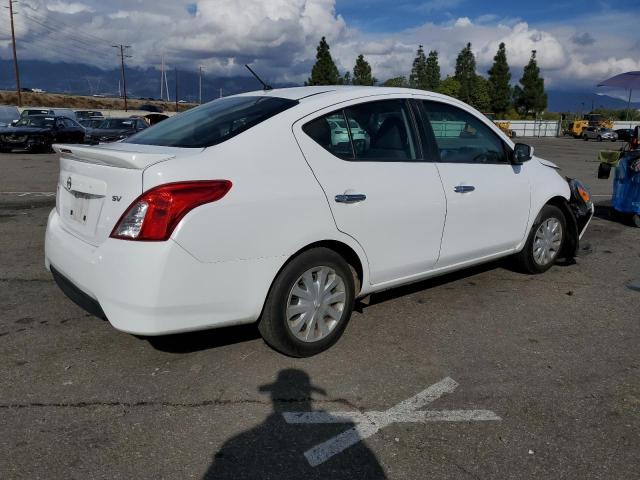 3N1CN7AP2KL815926 - 2019 NISSAN VERSA S WHITE photo 3