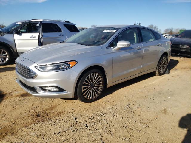 3FA6P0D97JR168353 - 2018 FORD FUSION TITANIUM/PLATINUM SILVER photo 1