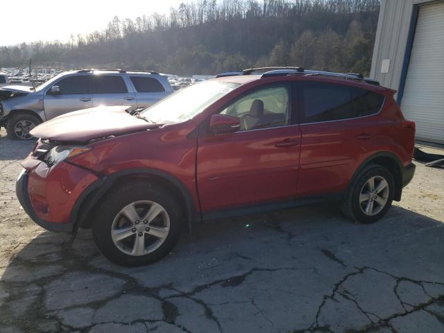 JTMWFREVXDD020322 - 2013 TOYOTA RAV4 XLE RED photo 1