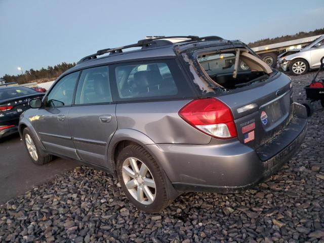 4S4BP62C587354349 - 2008 SUBARU OUTBACK 2.5I LIMITED SILVER photo 2