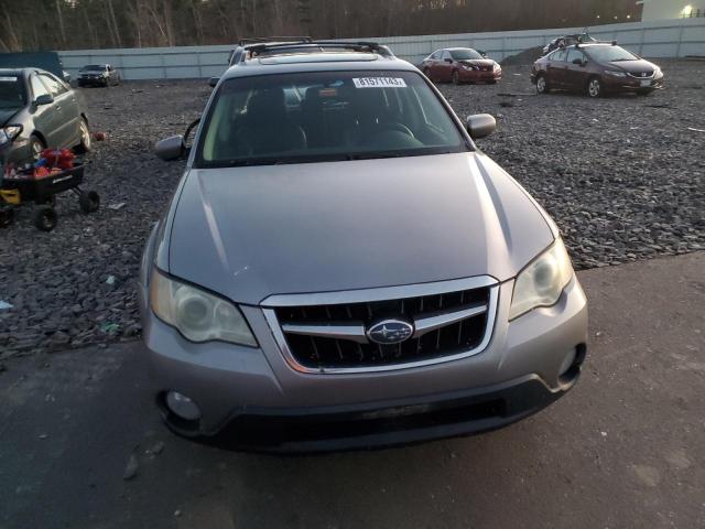 4S4BP62C587354349 - 2008 SUBARU OUTBACK 2.5I LIMITED SILVER photo 5