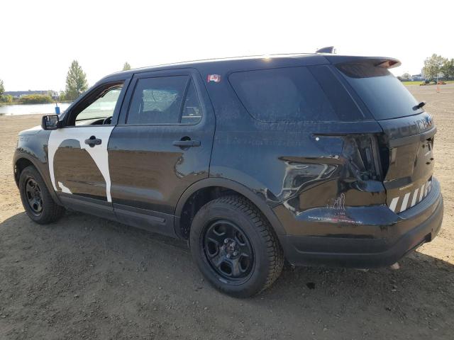 1FM5K8AR8KGA53885 - 2019 FORD EXPLORER POLICE INTERCEPTOR Czarny zdjęcie 2
