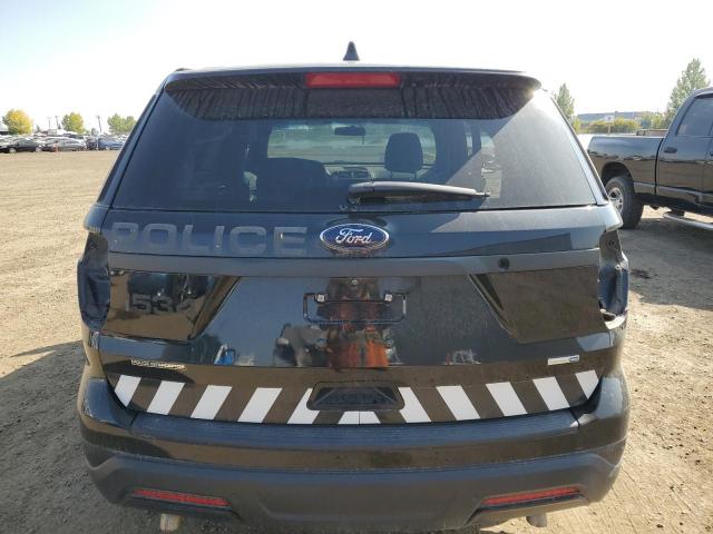 1FM5K8AR8KGA53885 - 2019 FORD EXPLORER POLICE INTERCEPTOR Czarny zdjęcie 6