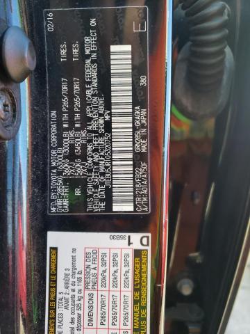 JTEBU5JR1G5320752 - 2016 TOYOTA 4RUNNER SR5/SR5 PREMIUM 蓝色 照片 13