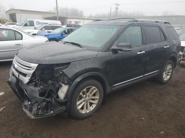 1FM5K8D82DGB74787 - 2013 FORD EXPLORER XLT BLACK photo 1