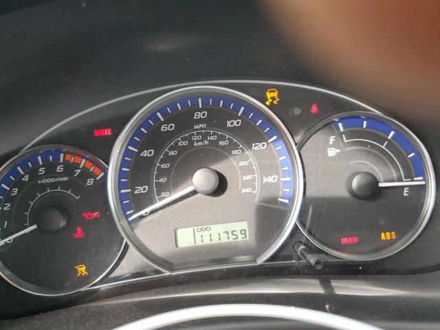 JF2SH6AC8AH726500 - 2010 SUBARU FORESTER 2.5X Синий фото 9