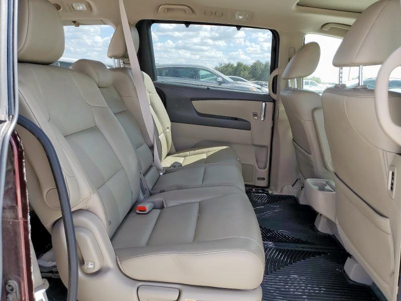 5FNRL5H67GB096791 - 2016 HONDA ODYSSEY EXL MAROON photo 11