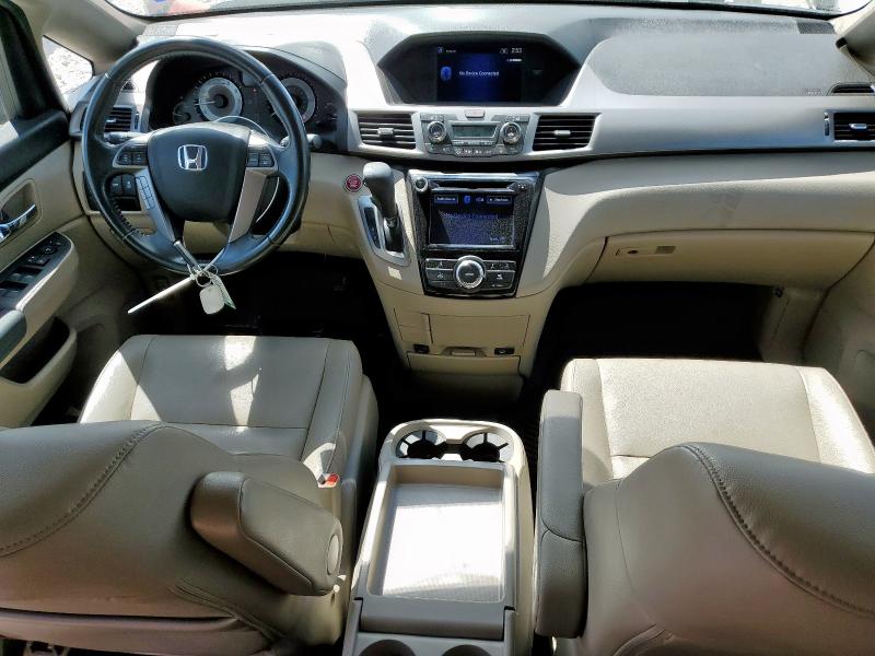 5FNRL5H67GB096791 - 2016 HONDA ODYSSEY EXL MAROON photo 8