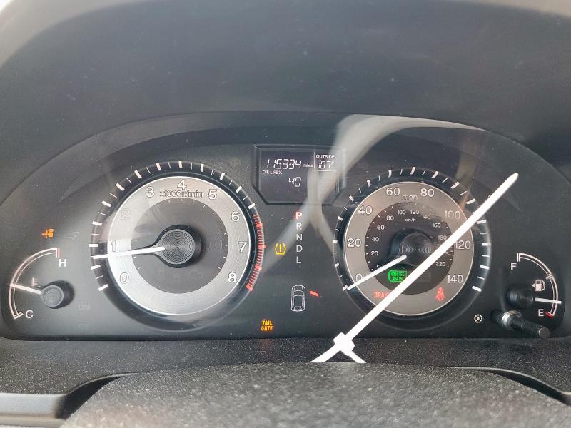 5FNRL5H67GB096791 - 2016 HONDA ODYSSEY EXL MAROON photo 9