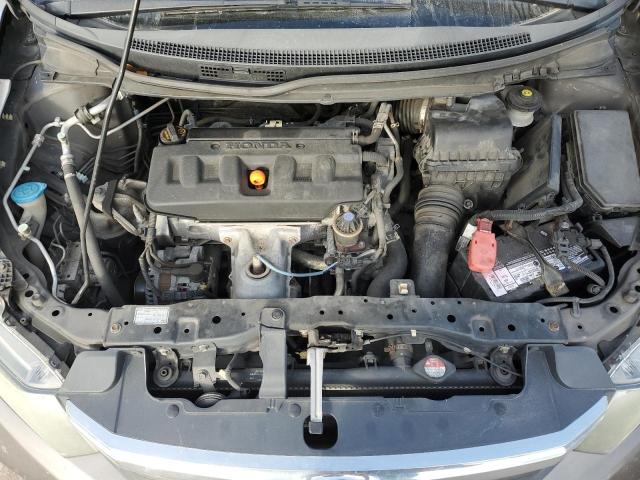 2HGFB2F89CH513410 - 2012 HONDA CIVIC EX GRAY photo 11