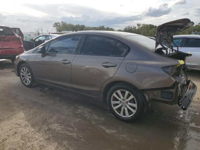 2HGFB2F89CH513410 - 2012 HONDA CIVIC EX GRAY photo 2