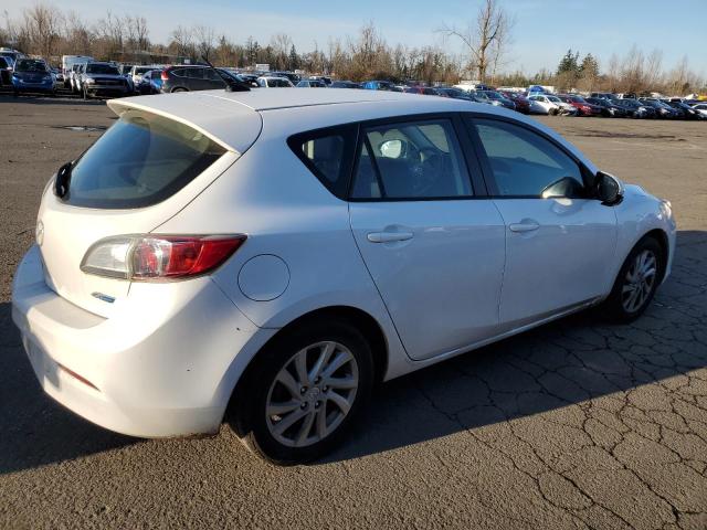 JM1BL1M83C1670985 - 2012 MAZDA 3 I WHITE photo 3