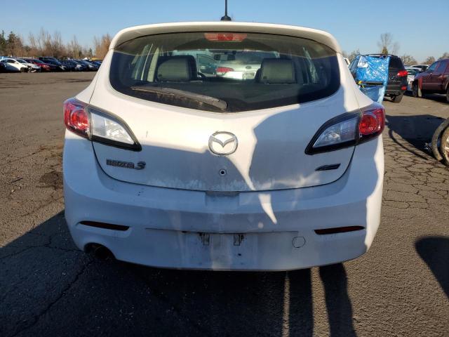 JM1BL1M83C1670985 - 2012 MAZDA 3 I WHITE photo 6