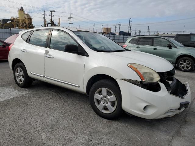JN8AS5MT3DW526906 - 2013 NISSAN ROGUE S WHITE photo 4