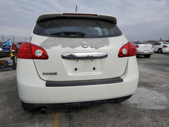 JN8AS5MT3DW526906 - 2013 NISSAN ROGUE S WHITE photo 6