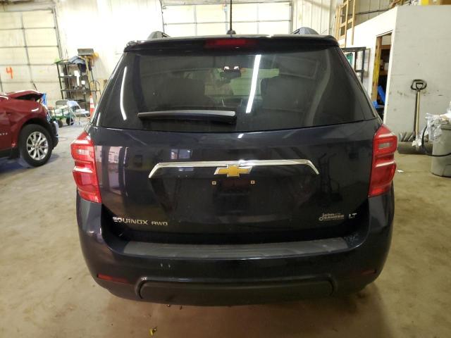 2GNFLFEK9H6198182 - 2017 CHEVROLET EQUINOX LT BLUE photo 6