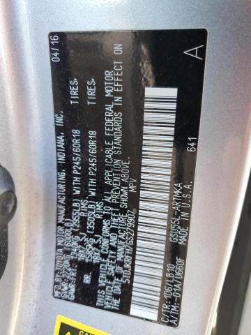 5TDJKRFH7GS279907 - 2016 TOYOTA HIGHLANDER XLE 银色 照片 14