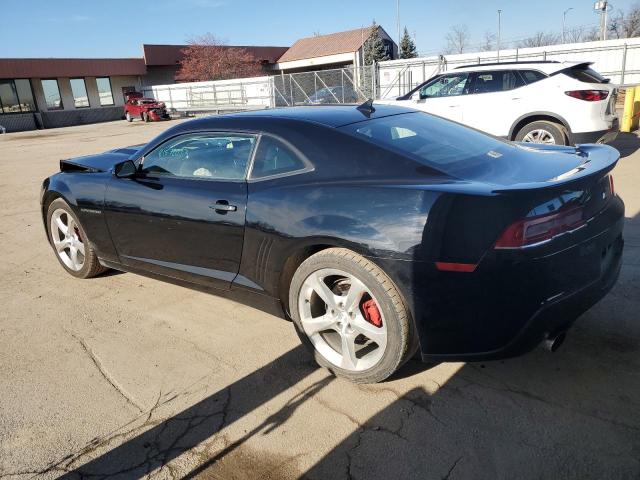 2G1FB1E32E9282239 - 2014 CHEVROLET CAMARO LT BLACK photo 2