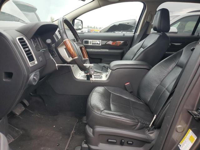 2LMDJ8JC5ABJ35383 - 2010 LINCOLN MKX CHARCOAL photo 7
