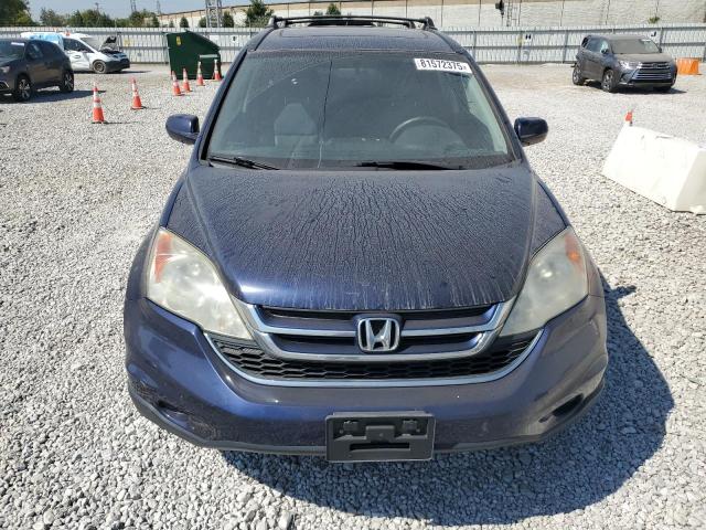 5J6RE4H76AL068914 - 2010 HONDA CR-V EXL BLUE photo 5
