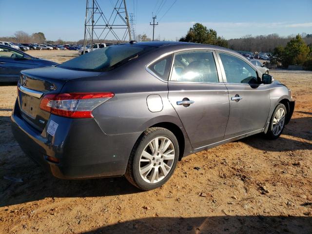 3N1AB7AP5EY302256 - 2014 NISSAN SENTRA S GRAY photo 3