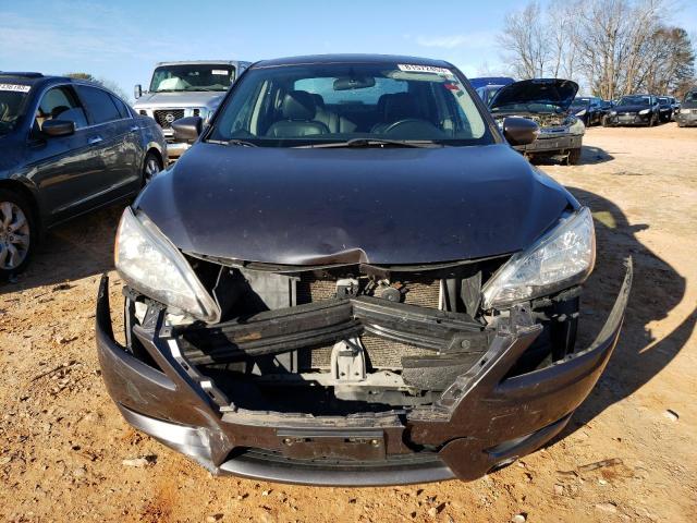 3N1AB7AP5EY302256 - 2014 NISSAN SENTRA S GRAY photo 5