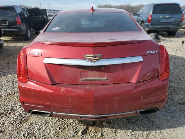 1G6AX5SX5G0188907 - 2016 CADILLAC CTS LUXURY COLLECTION RED photo 6