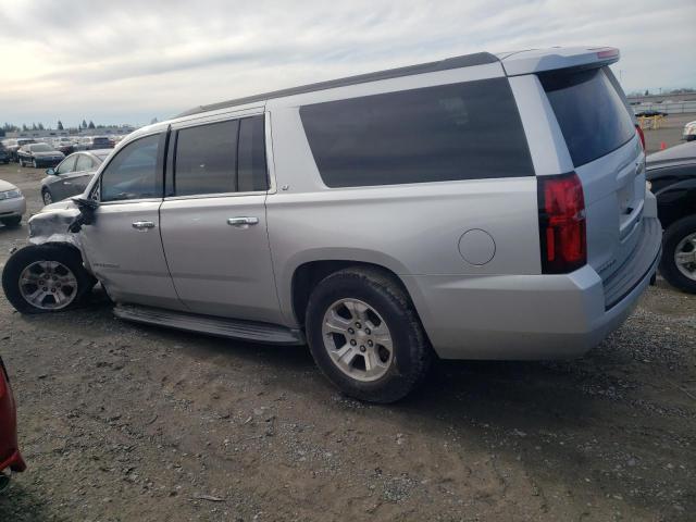 1GNSKHKC9GR438327 - 2016 CHEVROLET SUBURBAN K1500 LT SILVER photo 2