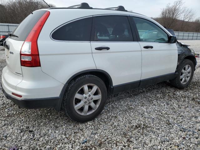 JHLRE4H49BC017195 - 2011 HONDA CR-V SE WHITE photo 3