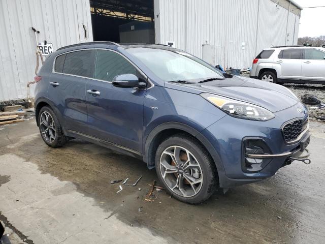 KNDPRCA61M7851617 - 2021 KIA SPORTAGE SX BLUE photo 4