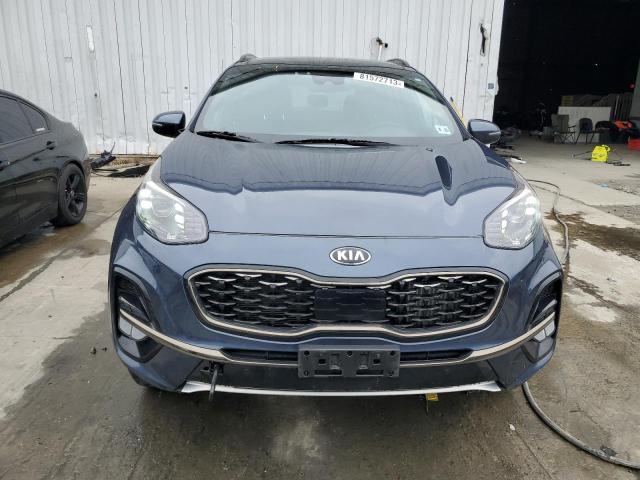 KNDPRCA61M7851617 - 2021 KIA SPORTAGE SX BLUE photo 5