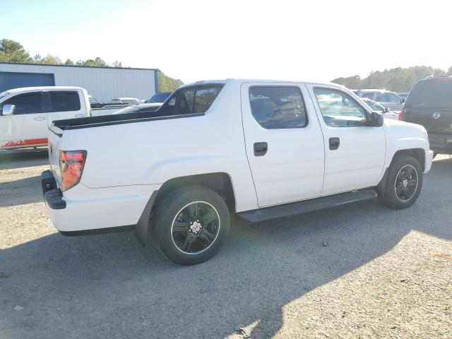 5FPYK1F73CB454019 - 2012 HONDA RIDGELINE SPORT WHITE photo 3